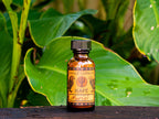 Bottle of Eagle Condor Murici Hape on a leafy background